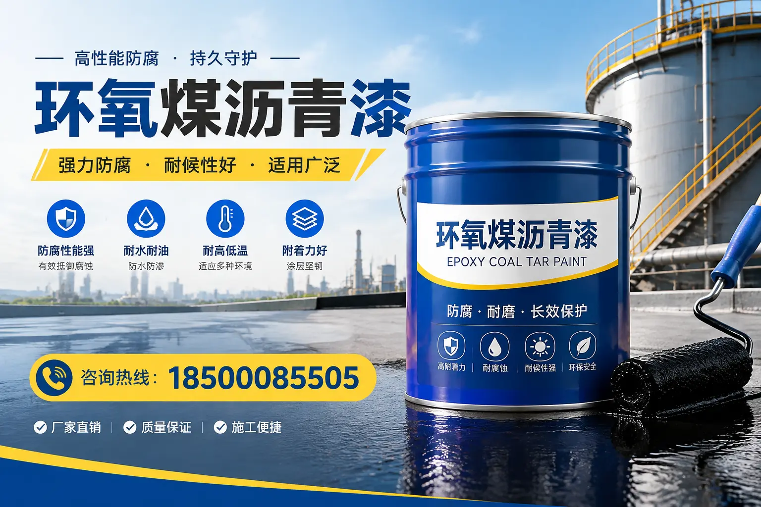 环氧煤沥青漆的储存与运输注意事项,阳江企业须知