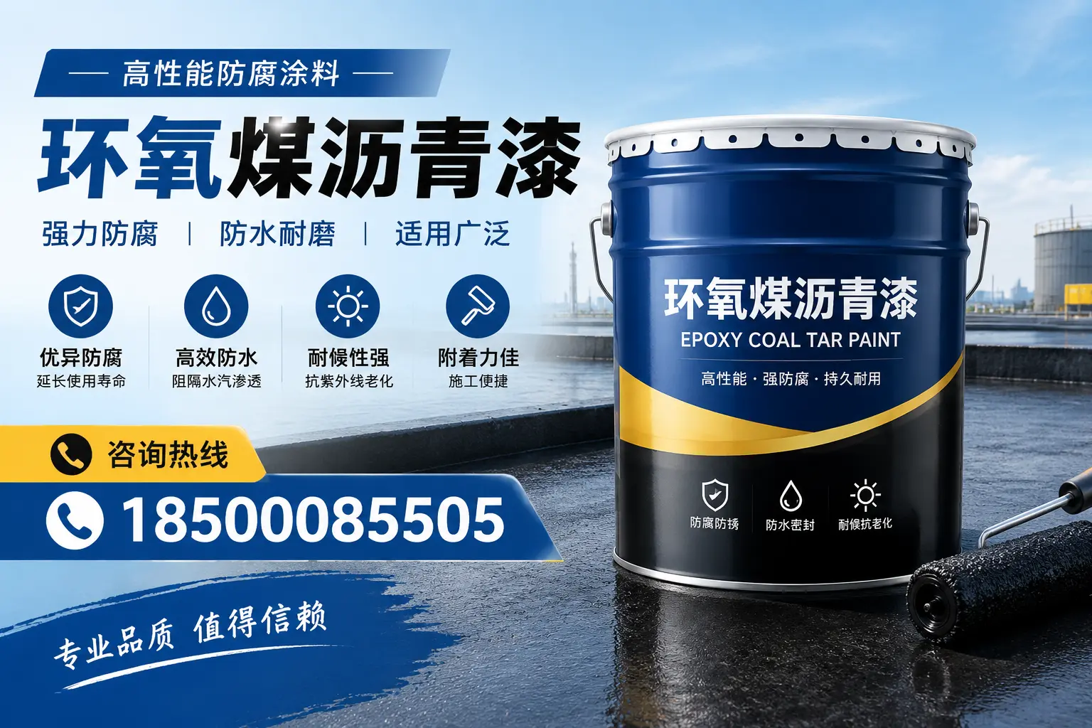 环氧煤沥青漆的主要成分与功能，阳江用户深度了解