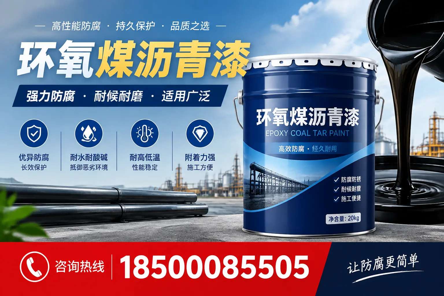 环氧煤沥青漆在不同气候条件下的表现分析，阳江适用性